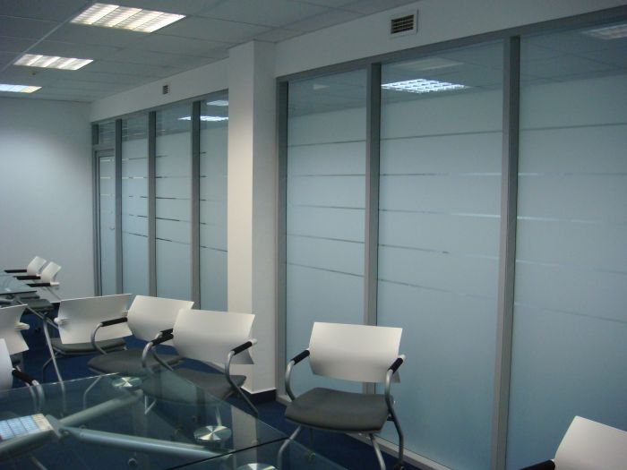 Матирование перегородок Матирование перегородок